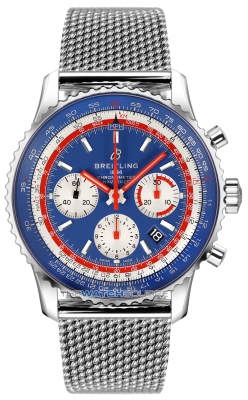 Buy this new Breitling Navitimer B01 Chronograph 43 ab01212b1c1a1 mens watch for the discount price of £5,933.00. UK Retailer.